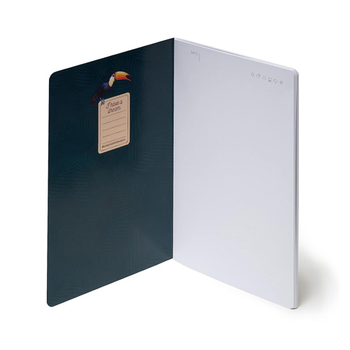 Legami - zošit linajkový A5 80 strán - TOUCANS