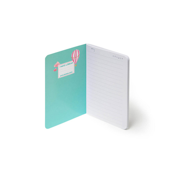 Legami - zošit linajkový A6 80 strán - AIR BALLOON