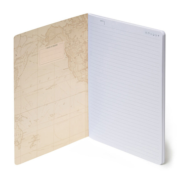 Legami - zošit linajkový veľký B5 100 strán - MAP