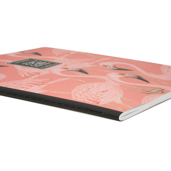 Legami - zošit linajkový veľký B5 100 strán - FLAMINGO