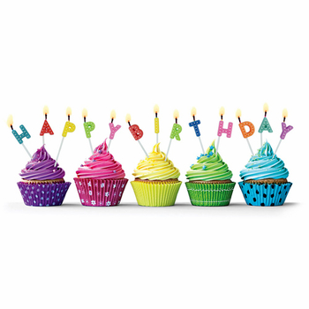 Legami - Narodeninové tortové sviečky - Happy Birthday