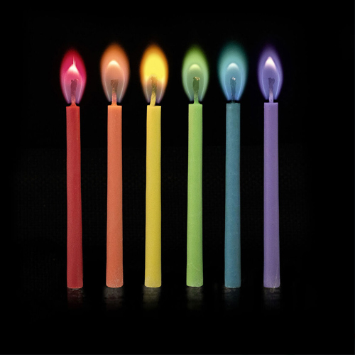 Legami - Párty sviečky s farebnými plameňmi