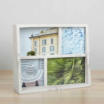 Fotorám EDGE MARBLE biely mramor 4 foto