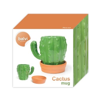 HRNČEK CACTUS 450 ML KERAMICKÝ Balvi