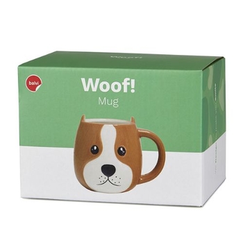 Balvi Mug WOOF! hrnček pes Objem: 400 ml keramika