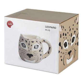 HRNČEK Leopard 500 ML KERAMICKÝ Balvi