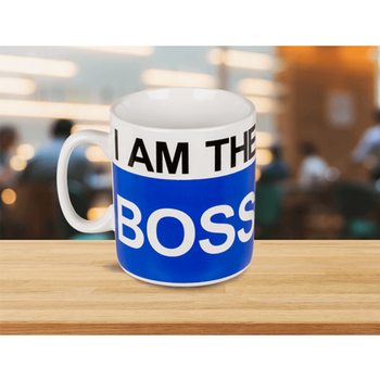 OOTB hrnček I am the Boss - 850ml