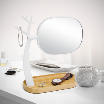 Kozmetické zrkadlo / stojan na šperky BALVI home Makeup Mirror