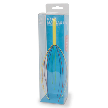 Kikkerland Head Massager Color - masáž hlavy 