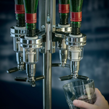 DÁVKOVAČ ALKOHOLU NA 4 FĽAŠE Balvi Liquor Dispenser, l'Hédoniste