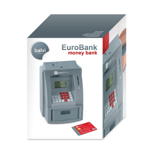 POKLADNIČKA - BANKOMAT Balvi Euro Bank.