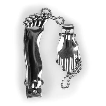 Kikkerland Hand and Foot Nail Clipper Combo 