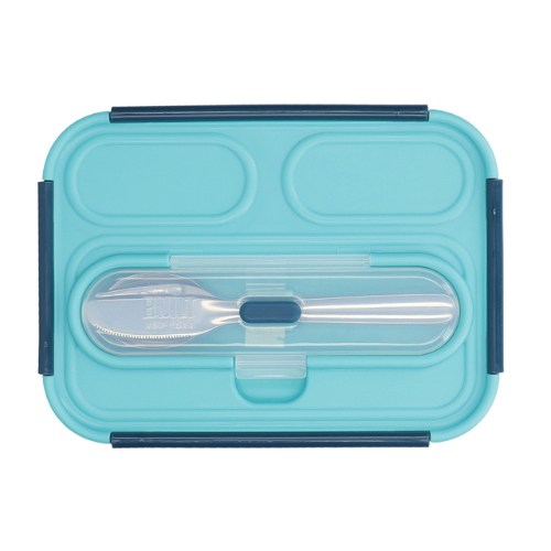 Obedár Built Retro 1 Litre Lunch Box with Cutlery