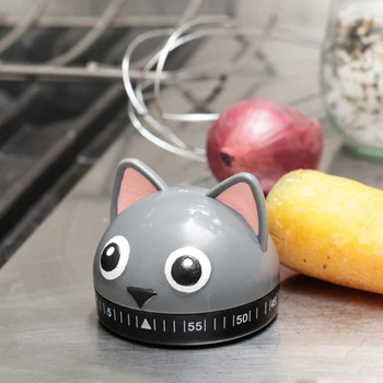 Kikkerland Kitchen Timer Cat - minútky mačka
