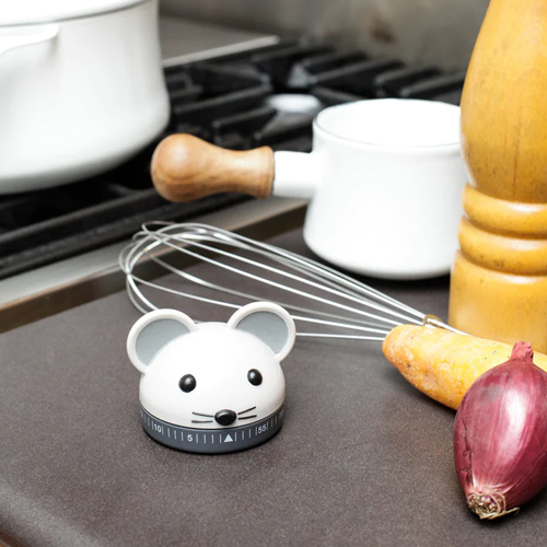 Kikkerland Kitchen Timer Mouse - minútky myš