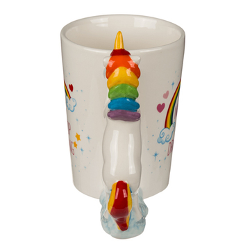 OOTB Hrnček s uškom figúrky jednorožca