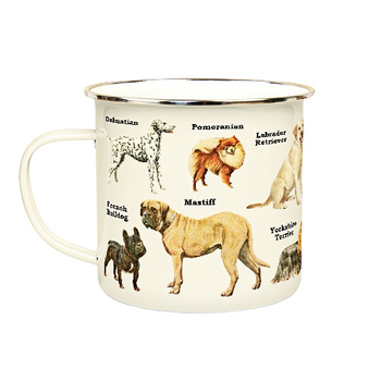 GR - Smaltovaný hrnček Dogs 