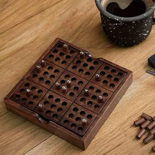 Iron & Glory - Prémiová drevená hra sudoku 