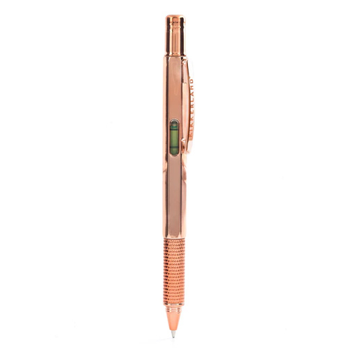 Kikkerland Multi Tool Pen 3 In 1 Copper