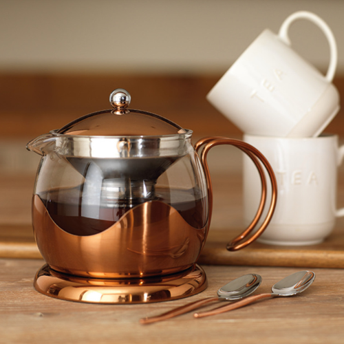 Čajník 660ml La Cafetiere Origins Two Cup Le Teapot Copper