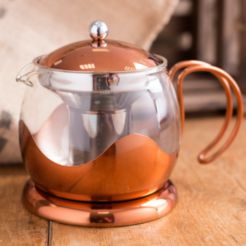 Čajník 660ml La Cafetiere Origins Two Cup Le Teapot Copper