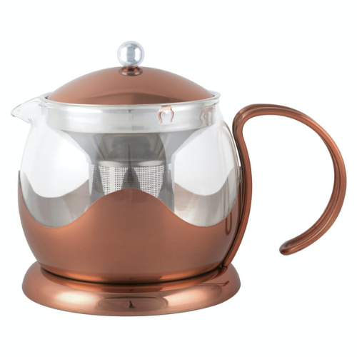 Čajník 1,2 l La Cafetière Izmir Glass Tea Infuser, 4-Cup, Copper