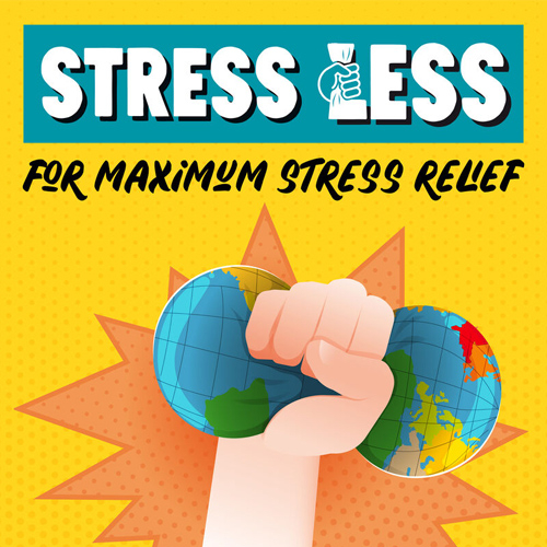 Legami Anti-Stress Ball - Stress Less - TRAVEL