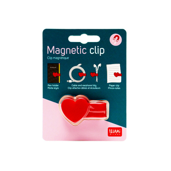 Magnetický klip Srdce - Legami