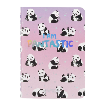 Legami - zošit linajkový A6 80 strán - Panda
