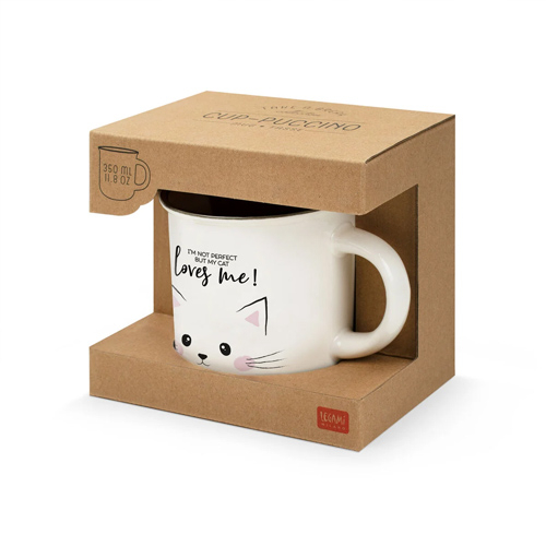 Legami šálka Cats / Mačka - Porcelánový hrnček - Cup-Puccino 350ml