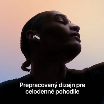 Apple AirPods (4. generácie) s aktívnym potlačením hluku - 1T