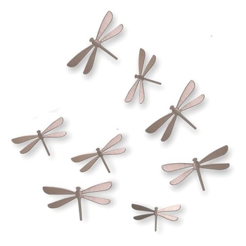 Dekorácia na stenu WALLFLUTTER SET / 8ks Umbra