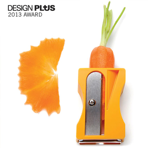 KAROTO Vegetable Peeler & Curler - oranzova