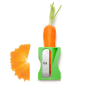 KAROTO Vegetable Peeler & Curler - zelená
