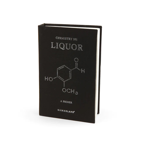 Kikkerland Chemistry Book Flask - ploskačka v knihe