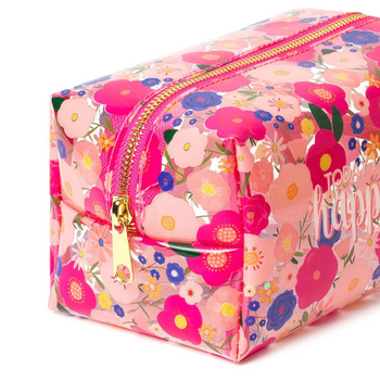 Legami Makeup Bag - Makeup Queen - FLOWERS - kozmetická taška