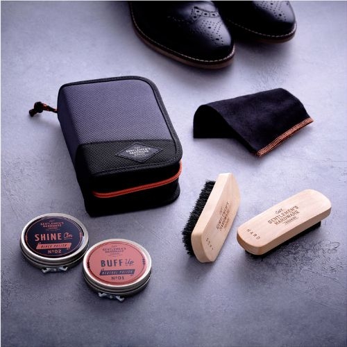 Shoe Shine Kit - Gentlemen's Hardware - Sada na čistenie obuvi