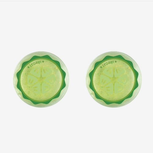 Legami Chill Out - 2 Reusable Cooling Eye Pads - Cucumber