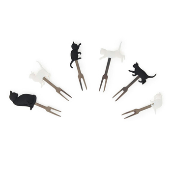 Legami Set of 6 Aperitif Forks 