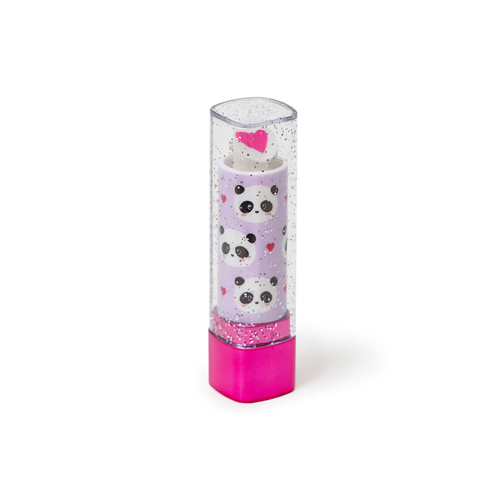 Legami Xoxo Eraser Lipstick PANDA - guma na gumovanie