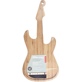 Kikkerland Bamboo Guitar Cutting Board - krájacia doska gitara