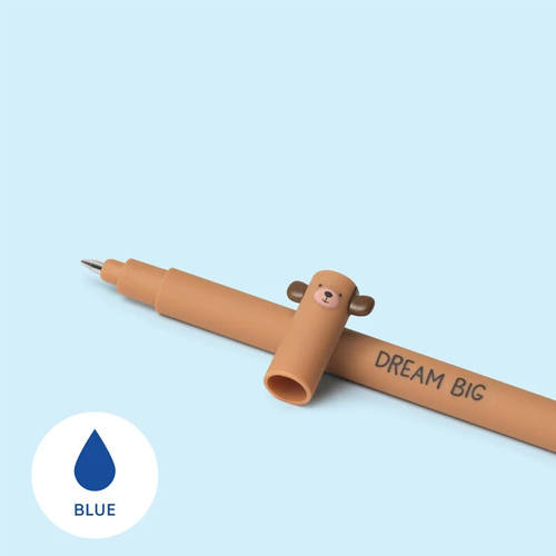 Legami Erasable Gel Pen Bear - vymazateľné gélové pero - modrá náplň