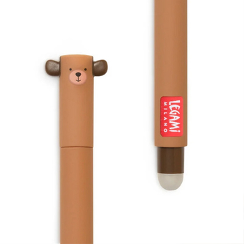 Legami Erasable Gel Pen Bear - vymazateľné gélové pero - modrá náplň