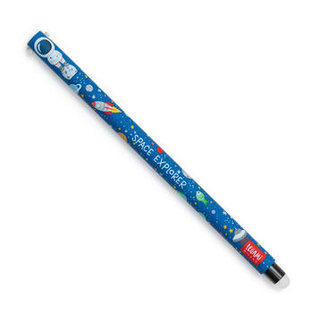 Legami Erasable Gel Pen Astronaut - vymazateľné gélové pero - čierna náplň