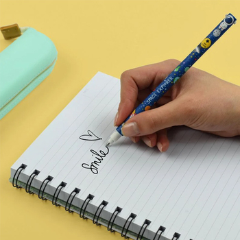 Legami Erasable Gel Pen Astronaut - vymazateľné gélové pero - čierna náplň