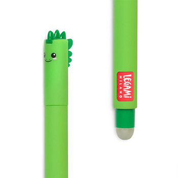 Legami Erasable Gel Pen Dinosaur - vymazateľné gélové pero - zelená náplň