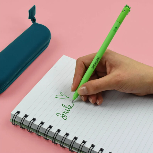 Legami Erasable Gel Pen Dinosaur - vymazateľné gélové pero - zelená náplň
