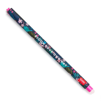 Legami Erasable Gel Pen Flora - vymazateľné gélové pero - tyrkysová náplň