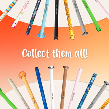 Legami Erasable Gel Pen Flora - vymazateľné gélové pero - tyrkysová náplň