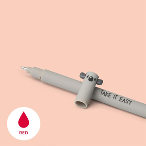 Legami Erasable Gel Pen Koala - vymazateľné gélové pero - červená náplň